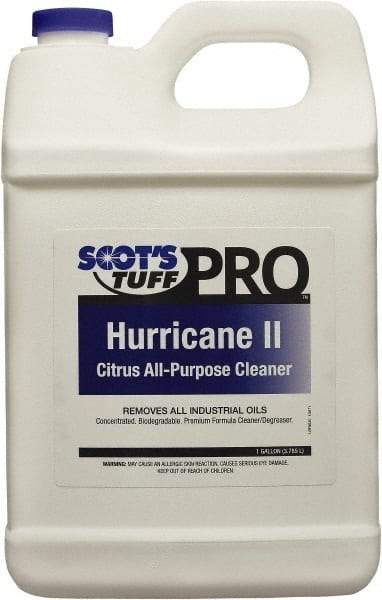 Scot's Tuff - 1 Gal Bottle Oil Removal - Liquid, Biodegradable Cleaner & Degreaser, Citrus - Strong Tooling