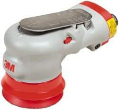 3M - 12,000 OPM, 17 CFM Air Consumption, 90 psi Air Pressure, Palm Air Orbital Sander - Round Pad, - Strong Tooling