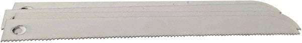 Disston - 5" Long x 1/2" Thick, Bi-Metal Reciprocating Saw Blade - Straight Profile, 18 TPI, Toothed Edge, Universal Shank - Strong Tooling