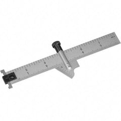 Mitutoyo - Drill Point Gages Bevel Angle: 59.00 Includes Ruler: Yes - Strong Tooling