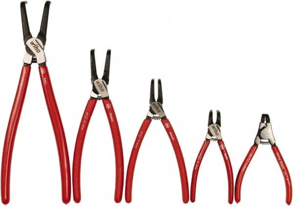 Wiha - 5 Piece Retaining Ring Plier Set - Comes in Box - Strong Tooling