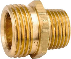 ANDERSON METALS - 3/4 MGHT & 3/8 MPT Garden Hose Male x MIP - Lead Free Brass, Male Hose to Male Pipe Connector - Strong Tooling