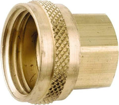 ANDERSON METALS - 3/4 FGHT & 1/2 FPT Garden Hose Female x FIP Swivel - Lead Free Brass, Female Hose to Female Pipe Swivel Connector - Strong Tooling