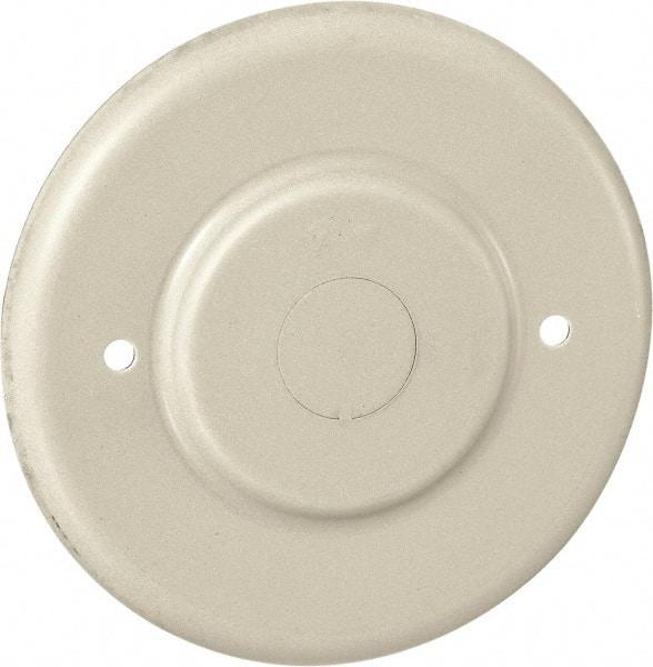 Hubbell Wiring Device-Kellems - 4.19 Inch Wide x 0.38 Inch High, Round Raceway Cover - Ivory, For Use with HBL500 Series Raceways and HBL750 Series Raceways - Strong Tooling