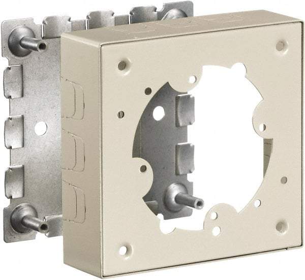 Hubbell Wiring Device-Kellems - 4.64 Inch Long x 1.38 Inch Wide x 4.54 Inch High, Rectangular Raceway Box - Ivory, For Use with HBL500 Series Raceways and HBL750 Series Raceways - Strong Tooling