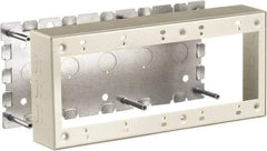 Hubbell Wiring Device-Kellems - 10.01 Inch Long x 1-3/4 Inch Wide x 4.54 Inch High, Rectangular Raceway Box - Ivory, For Use with HBL500 Series Raceways and HBL750 Series Raceways - Strong Tooling