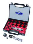 16 Piece Hollow Punch Set (SAE) - Strong Tooling