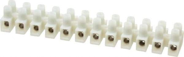 Ideal - 0.7mm High x 7.9mm Long, Terminal Block Barrier Strip - Use with 12 Pole Terminal Blocks - Strong Tooling