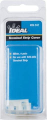 Ideal - 1.2mm High x 4.9" Long, Terminal Block Terminal Strip Cover - Use with 89-200 Series Terminal Strips - Strong Tooling