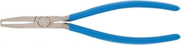 Channellock - 8" OAL, End Cutting Pliers - 1-3/16" Jaw Length x 17/32" Jaw Width, Plastic Dipped Handle - Strong Tooling