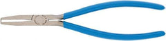 Channellock - 8" OAL, End Cutting Pliers - 1-3/16" Jaw Length x 17/32" Jaw Width, Plastic Dipped Handle - Strong Tooling