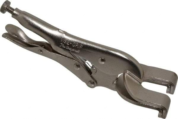 Irwin - 9" OAL Standard Jaw Panel Clamp Weld Locking Pliers - 3/8" Jaw Depth, 3/8" Jaw Opening - Strong Tooling