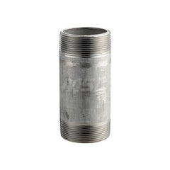 Stainless Steel Pipe Nipple: 1″ Pipe, 4″ OAL, Grade 304 & 304L Schedule 40