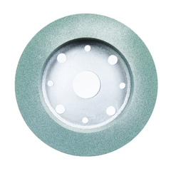 6 x 1 x 4" - Silicon Carbide (39C) / 60I Type 2 - Tool & Cutter Grinding Wheel - Strong Tooling