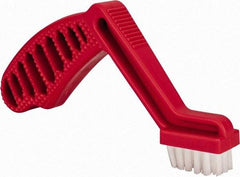 3M - 6 Rows x 4 Columns Parts Brush - 9" OAL, 5/8" Trim Length, Plastic Pistol Handle - Strong Tooling