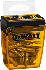 DeWALT - #2, Tip Phillips Screwdriver Bit - 1/4" Drive, 1" OAL - Strong Tooling