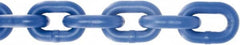 Value Collection - #1/0 Welded Straight Link Coil Chain - 440 Lb Capacity, Plastic Powder Coated Finish - Strong Tooling