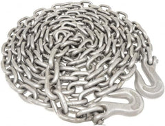 Value Collection - 3/8" Welded Tie Down Chain - 5,400 Lb Capacity, Grade 43, Self-Colored Finish - Strong Tooling