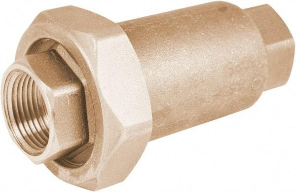 Legend Valve - 1 Thread, 150 psi WOG Rating, Brass Dual Check Backflow Preventer Valve - Lead-Free, Certified to A.S.S.E. 1024, Use with Residential/Commercial Water Systems - Strong Tooling