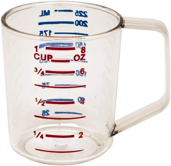 Rubbermaid - 0.25 Quart Polycarbonate Measuring Cup - 25 ml Graduation - Strong Tooling