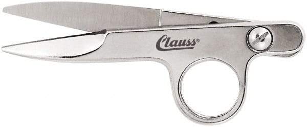 Clauss - 1" Length of Cut, Straight Pattern Thread Snip - 4-1/2" OAL - Strong Tooling