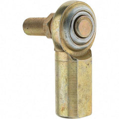 Value Collection - Female Spherical Rod End with Stud - 3/8-24, Steel with Steel Raceway - Strong Tooling