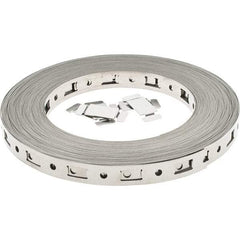 Value Collection - Hose Clamp Kits Contents: 50 Feet of Banding, 5 Splices - Strong Tooling