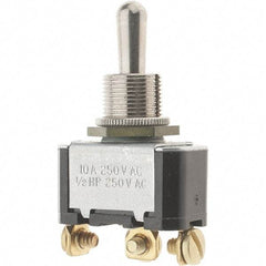 Value Collection - SPDT On-Off-On Toggle Switch - Screw Terminal, Bat Handle Actuator - Strong Tooling