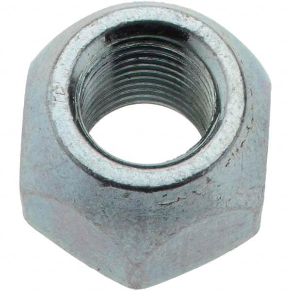 Value Collection - M12-1.25 Zinc Finish Wheel Nut - 21mm Hex, 16mm Overall Length, 60° Seat Angle - Strong Tooling