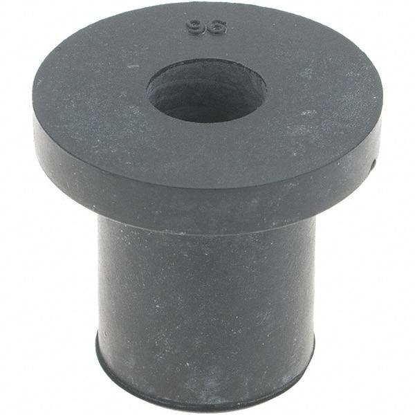 Value Collection - 3/8-16, 1-1/4" Diam Flange, Rubber Insulated Rivet Nut - Neoprene, 7/8" Long - Strong Tooling