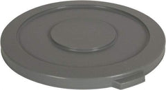 PRO-SOURCE - Round Lid for Use with 32 Gal Round Trash Cans - Gray, Plastic, For Huskee Trash Cans - Strong Tooling