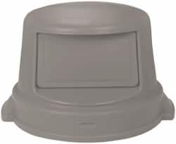 PRO-SOURCE - Dome Lid for Use with 32 Gal Trash Cans - Gray, Plastic, For Huskee Trash Cans - Strong Tooling