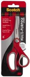 3M - 6" LOC, 6" OAL Stainless Steel Premium Scissors - Ambidextrous, For Crafts - Strong Tooling