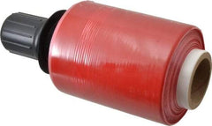 Stretch Associates - 5" x 1,000' 80 Gauge Red Bundling Stretch Film with Dispenser - 4 Piece, 80 Gauge, Red - Strong Tooling