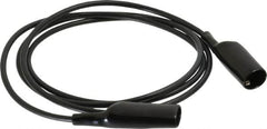 Pomona - Black Electrical Test Equipment Patch Cord - Use with Alligators Test Clips - Strong Tooling