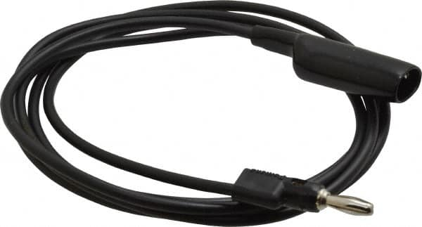 Pomona - Black Electrical Test Equipment Clip - Use with 0.300" Terminal, Banana Plugs - Strong Tooling