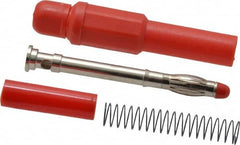 Pomona - Red Electrical Test Equipment Banana Plug - Use with Banana Plugs - Strong Tooling