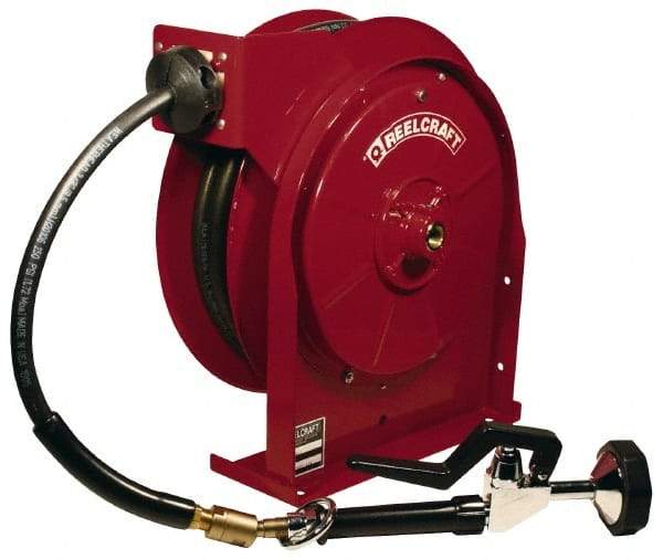 Reelcraft - 35' Spring Retractable Hose Reel - 250 psi, Hose Included - Strong Tooling