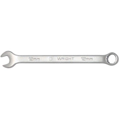 Wright Tool & Forge - Combination Wrenches; Type: Combination Wrench ; Tool Type: Metric ; Size (mm): 8 ; Number of Points: 12 ; Finish/Coating: Satin Finish ; Material: Alloy Steel - Exact Industrial Supply