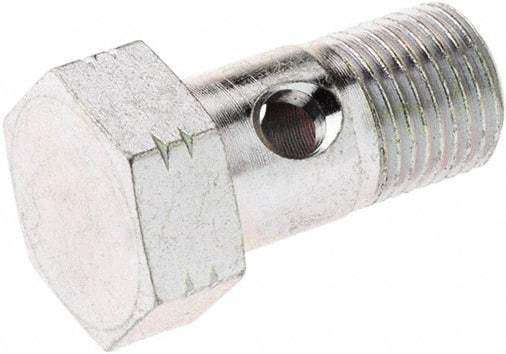 Seco - 2 Piece, Coolant Hose Screw - 1/8" BSP, For Jetstream Hoses - Strong Tooling