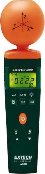 Extech - 3-1/2 Ghz Max, LCD Display, RF and EMF Meter - 9V Power Supply - Strong Tooling