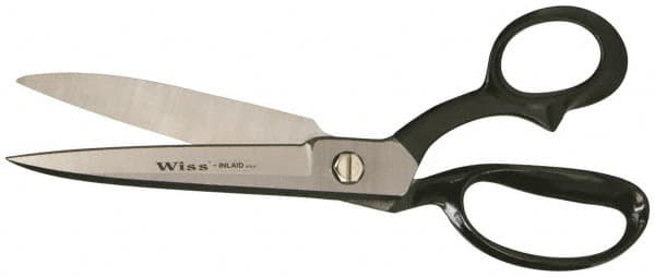 Wiss - 6" LOC, 12-1/2" OAL Inlaid Upholstery, Carpet, Drapery & Fabric Shears - Offset Bent Handle, For Carpet, Drapery, Upholstery - Strong Tooling