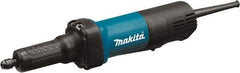 Makita - 1/4" Collet, 25,000 RPM, Inline Handle Electric Die Grinder - 120 Volts, 3.5 Amps, 8.2' Cord - Strong Tooling