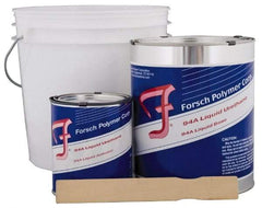 Forsch Polymer Corp - 10 Lb Kit Tan Polyurethane Castable Rubber - 100°F Max Operating Temp, 10 min Tack Free Dry Time, 24 hr Full Cure Time, Series URS 5194 - Strong Tooling