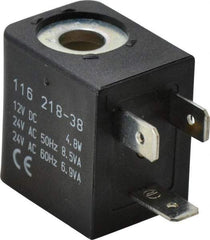 ARO/Ingersoll-Rand - 12 DC Volt, Din Connection Coil Lead Length, Class F, Solenoid Coil - 4.8 Watt, NEMA 4 Enclosure, Use with ARO Solenoid Valve - Strong Tooling