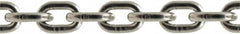 Value Collection - 3/8" Welded Stainless Steel Chain - 3,500 Lb Capacity, Grade 43, 400' Long, Polished Finish - Strong Tooling