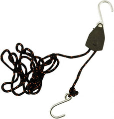 Erickson Manufacturing - Nylon Tite Rope Pulley - 1/8" Wide x 72" Long, Black, For Use with General Use - Strong Tooling