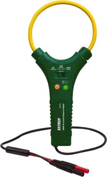 Extech - CA3010, CAT IV, Analog True RMS Clamp Meter with 10" Flex Jaws - 3000 AC Amps, Measures Current - Strong Tooling