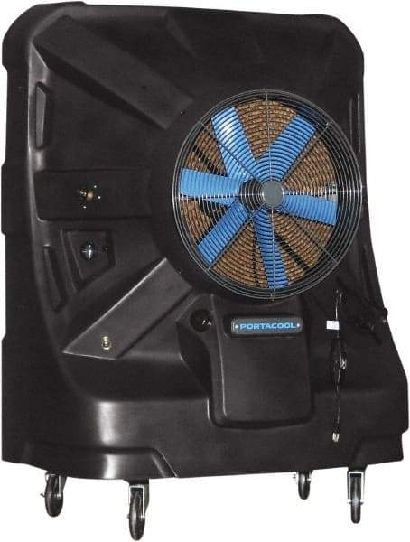 PortaCool - 24" Blade, 55 Gal Capacity, 0.7 hp, 9,000 CFM Evaporative Cooler - 9 Amp Rating, 110 Volts, Infinitely Variable Speed - Strong Tooling