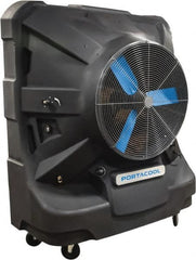 PortaCool - 36" Blade, 60 Gal Capacity, 0.7 hp, 13,500 CFM Evaporative Cooler - 11 Amp Rating, 110 Volts, Infinitely Variable Speed - Strong Tooling